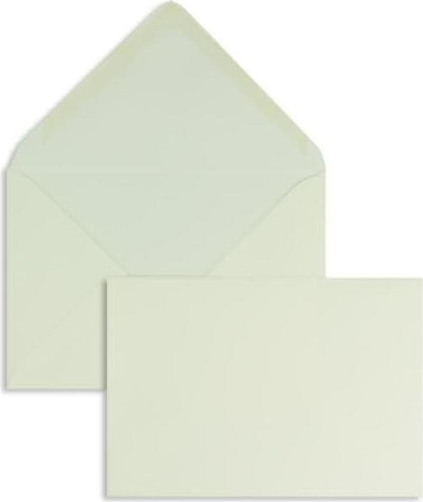 Briefumschläge 156x220mm 120g/qm gummiert VE=100 Stück eierschale
