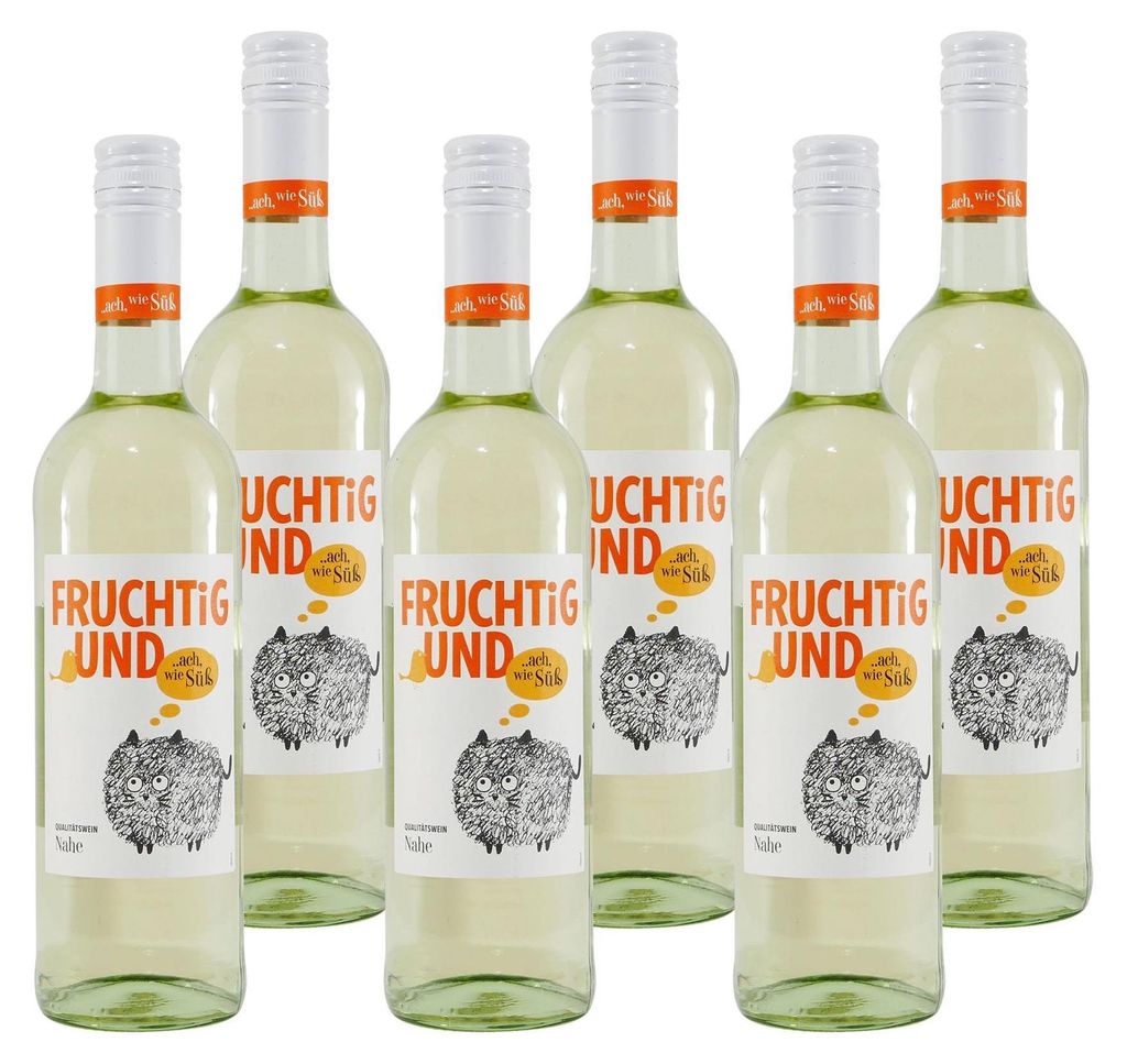Fruchtig und ... ach wie Süß Weißwein -lieblich- (6 x 0,75L)