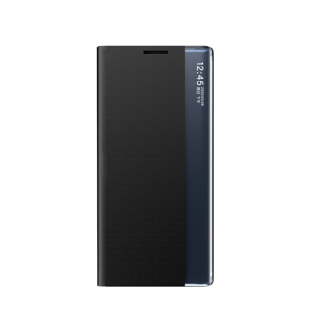 Etui New Sleep View Case do Samsung S24+ z klapką - czarne Zdjęcie produktu 