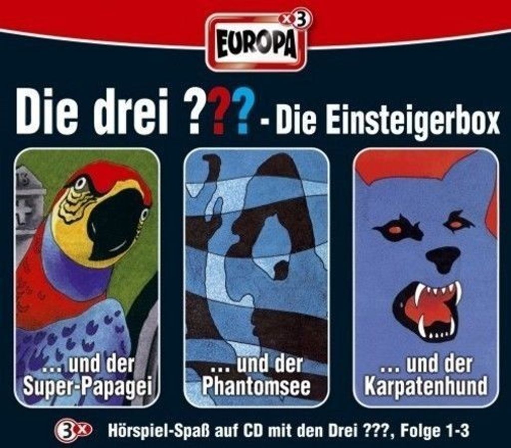 Die Drei ??? Die Einsteigerbox Folge 1-3 3Cd Neu &