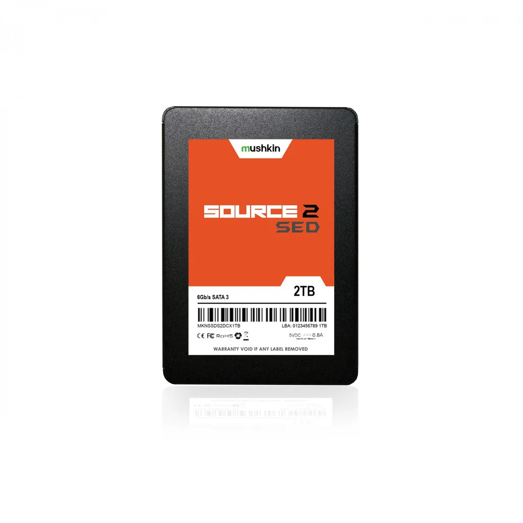 Disque Dur SSD Interne 2 To Mushkin 2,5" SATA III pour PC et Portable