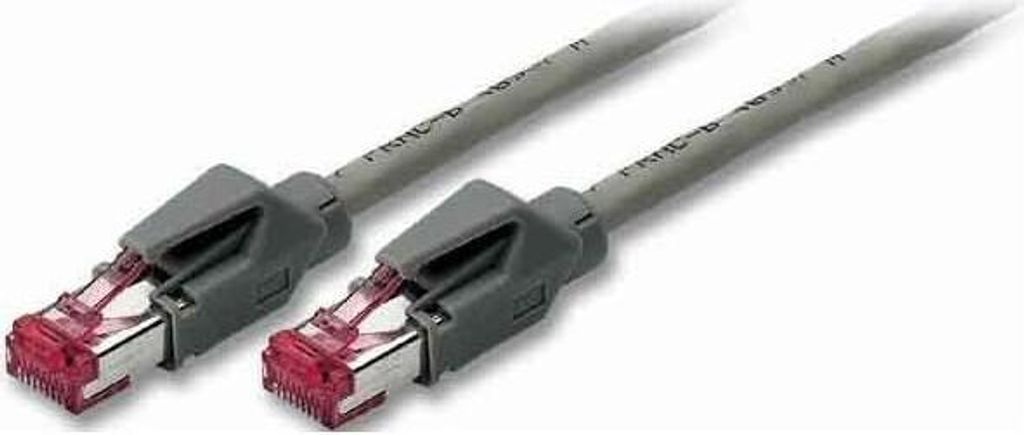 EFB RJ45 Patchkabel S/FTP,Cat.6A,TM21,UC900,2m,grau