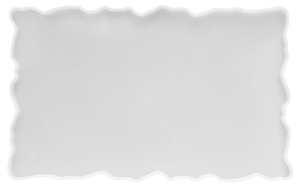 Serviertablettform zum Selbermachen, glatte Oberfläche, Silikon, praktisches Objekt, Harz-Epoxidform für Bastelarbeiten