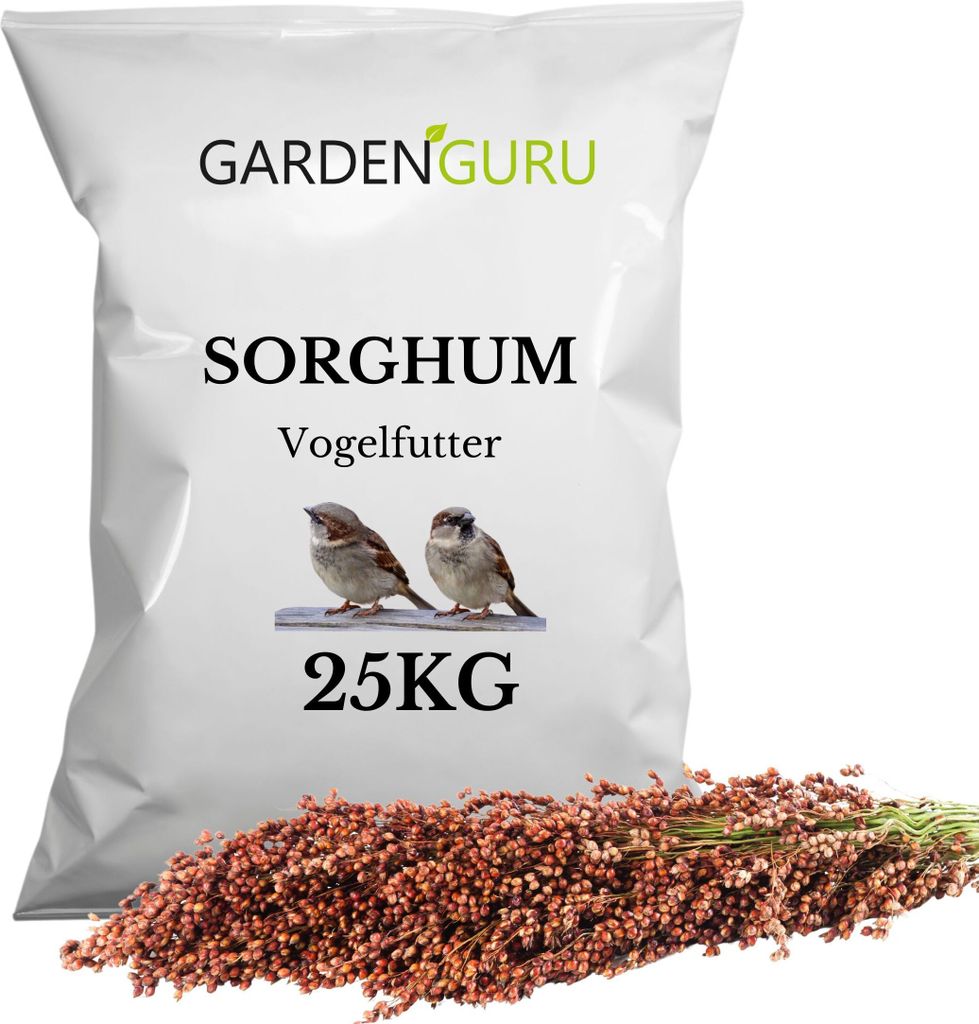 Sorghum Hirse Vogelfutter 20 kg Ergänzung Wildvögel WellensittichKanarien