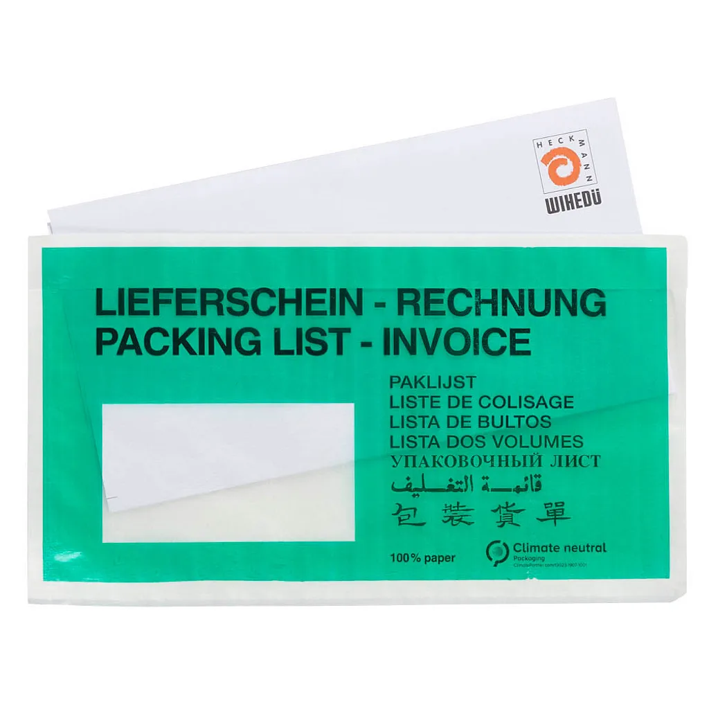 250 Buste Wihedü 440668 Carta Glassine DIN Lungo - Offerta - 3