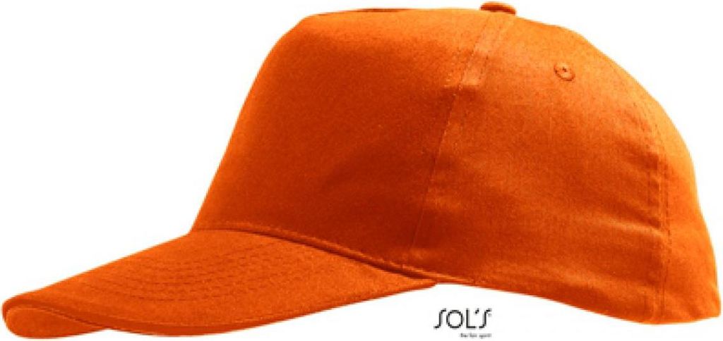 SOLs 88111 | Kids Cap Sunny / Kopfumfang ca. 55 cm - Farbe: Orange - Größe: One Size