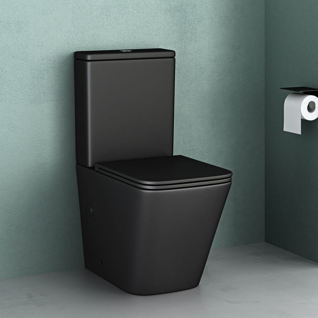 Mai & Mai Stand-WC aus Keramik spülrandloses-WC matt Produktbild 