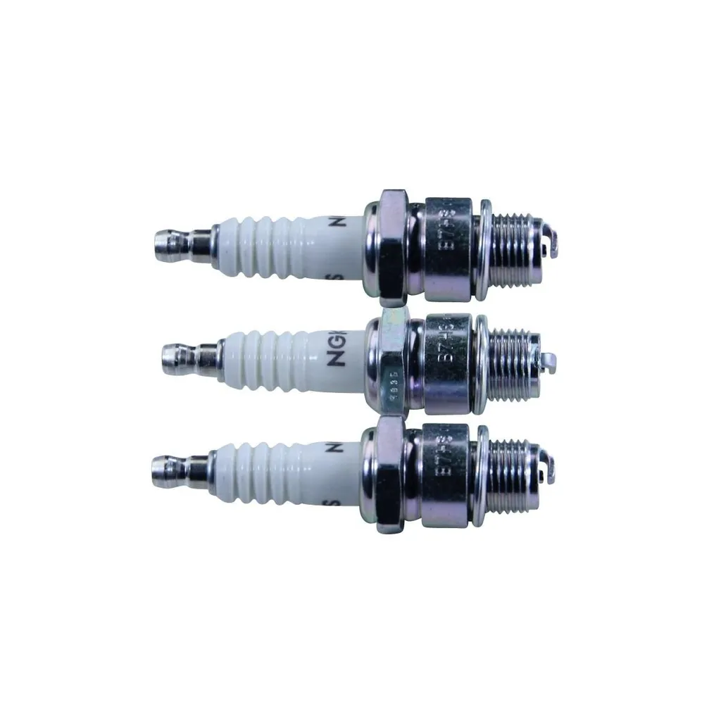 Set 3x Candele NGK B7HS 5110 per Motori 2T e Attrezzatura Giardino
