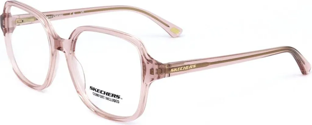 Lunettes de vue femmes Skechers SE2214 Monture rose brillant taille 53