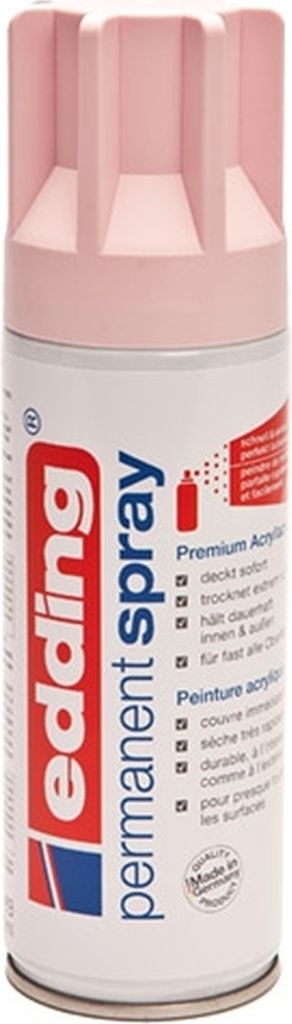 Acryl-Farblack Permanentspray pastellrosa seidenmatt Packung mit 6 Stück