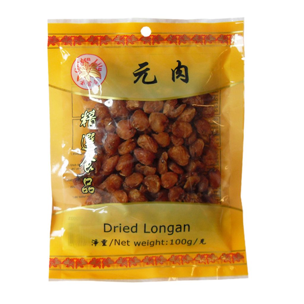 100g Getrocknete Longan Frucht Golden Lily Brand Dried Produktbild 