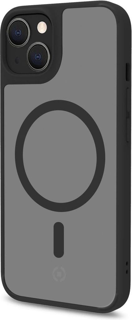 Celly Magmatt, Cover, Apple, iPhone 14 Plus, 17 cm (6.7"), Schwarz, Transparent