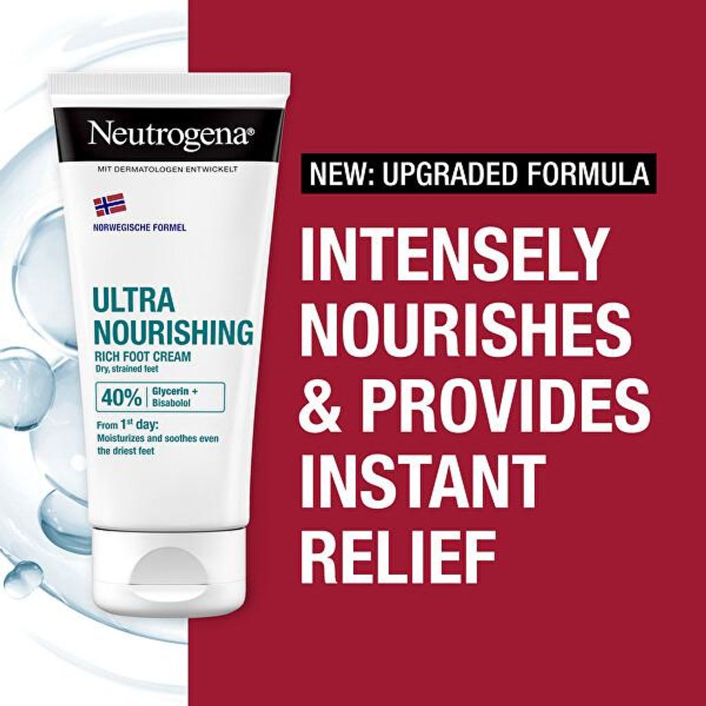 Neutrogena Norwegische Formel Pflegende Fußcreme 100ml