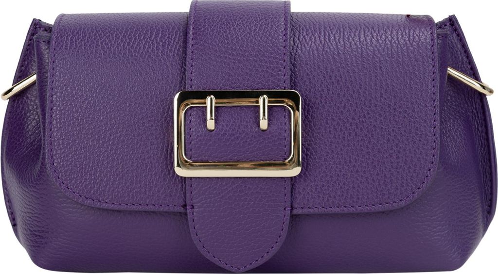 FELIPA damen umhängetasche aus leder - lila