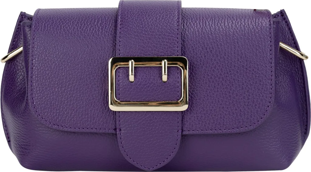 Sac à bandoulière cuir violet FELIPA - Idéal pour le quotidien chic