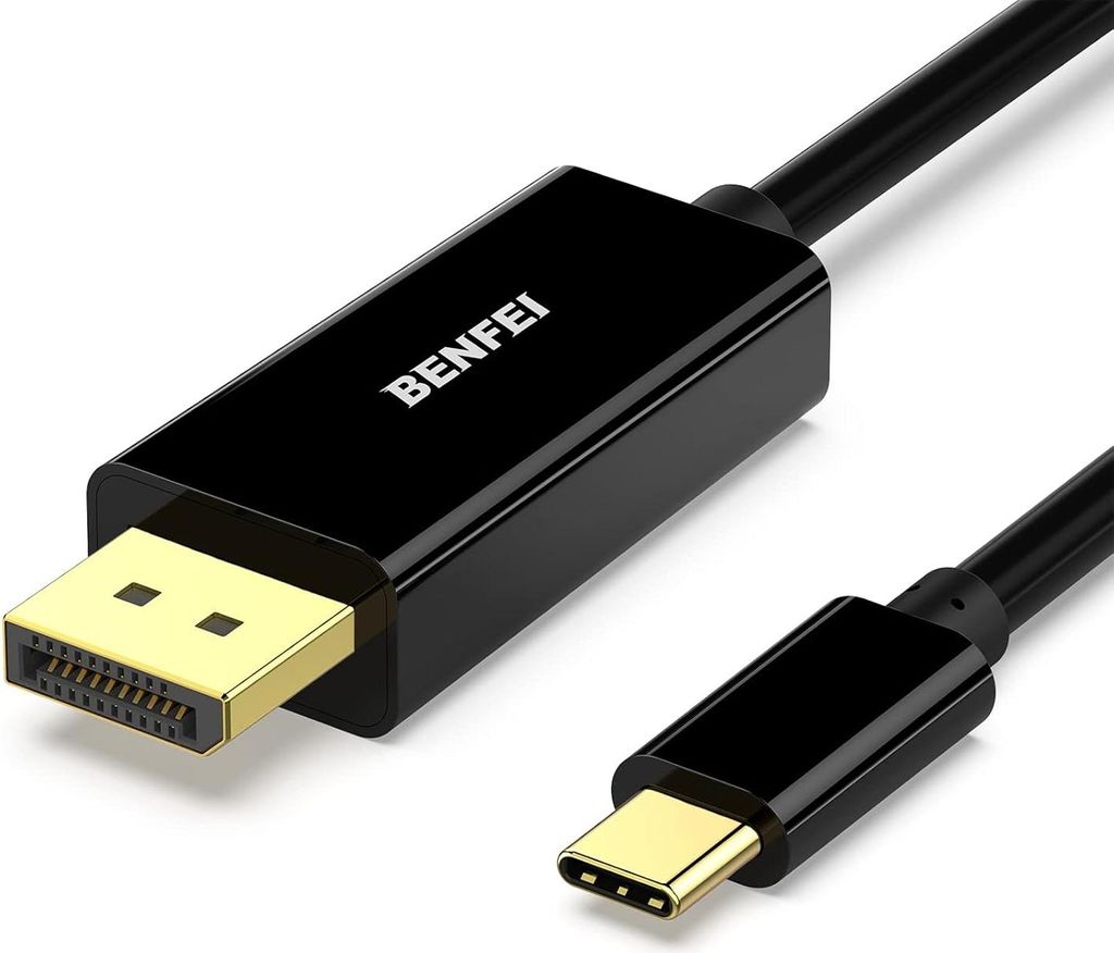 BENFEI Kabeladapter USB C auf DisplayPort Kabel 8K 60Hz 4K 144Hz