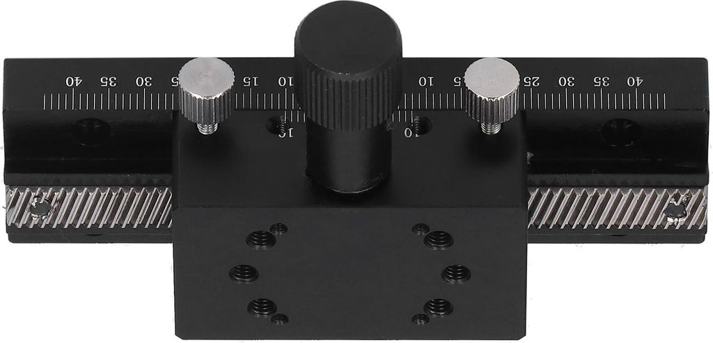 X-Achsen-Schwalbenschwanz-Manuell-Trimmplattform Linearschlitten aus Aluminiumlegierung HC30?A100