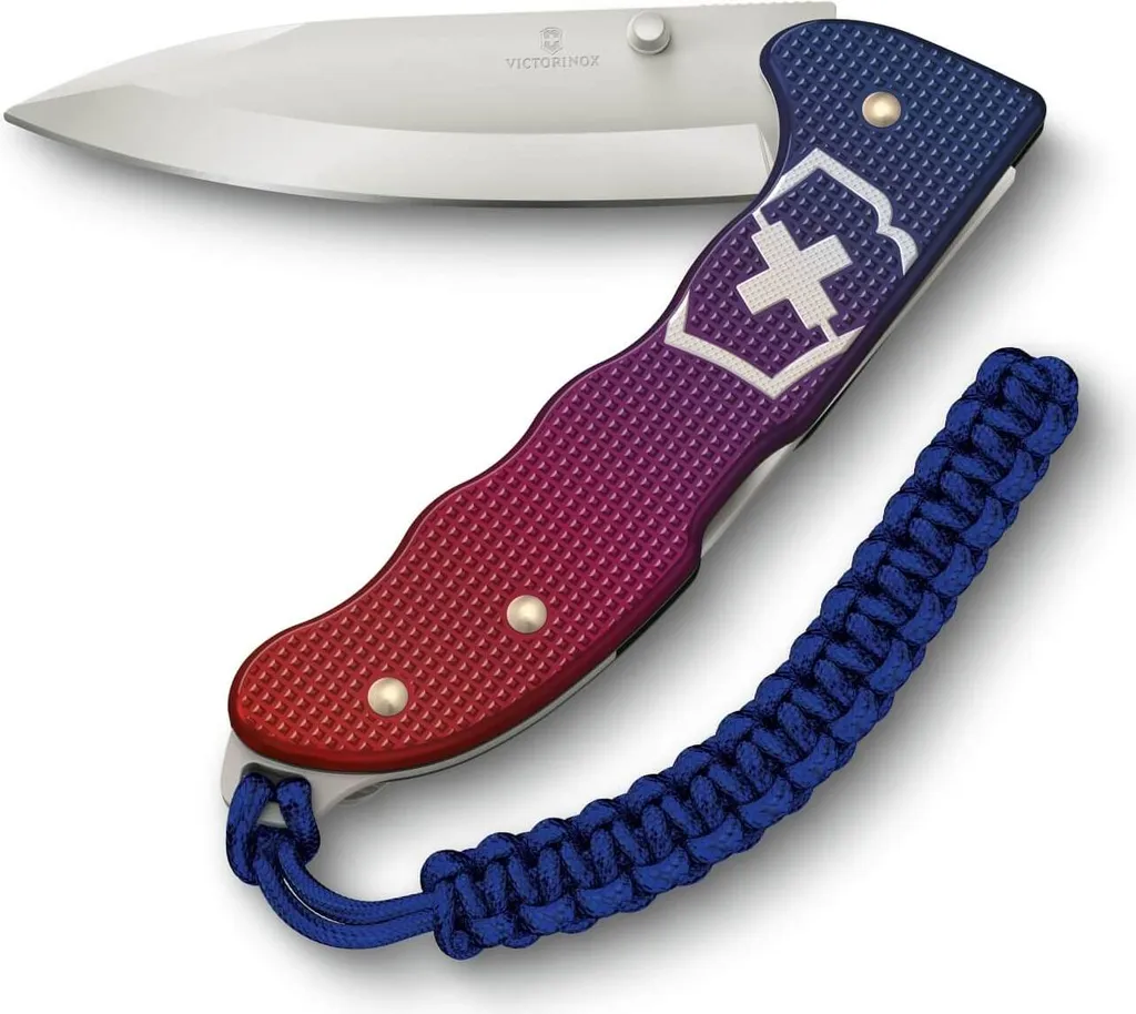 Couteau de survie Victorinox Evoke Alox pour randonnée et bushcraft EDC