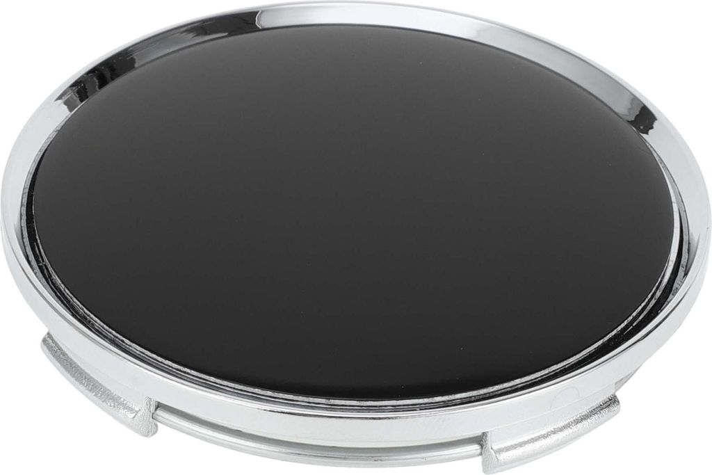 Nabendeckel 63mm Universal Radnabenkappen Auto Felgenkappen Für Radnaben OD 63mm ID 58mm Schwarz