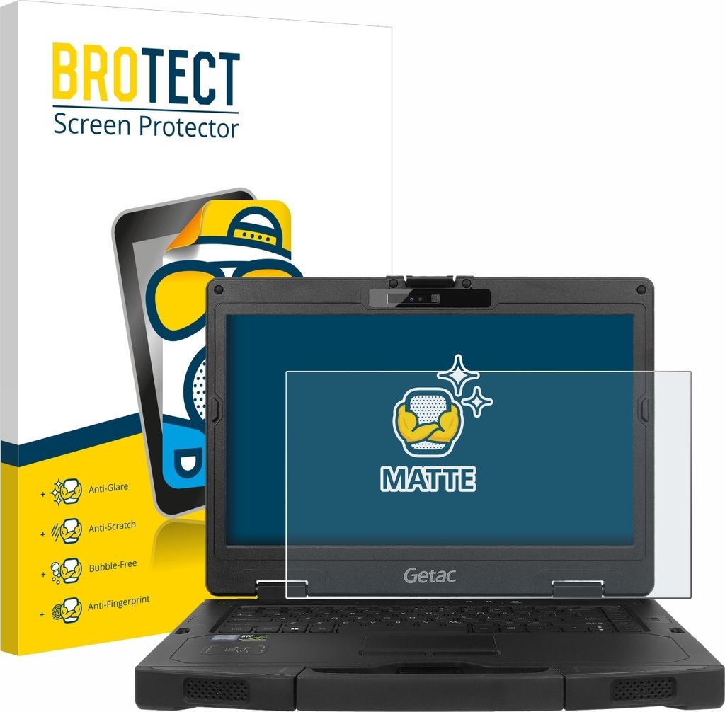 BROTECT Schutzfolie für Getac S410 Displayschutz Displayschutzfolie Folie Matt Entspiegelungsfolie