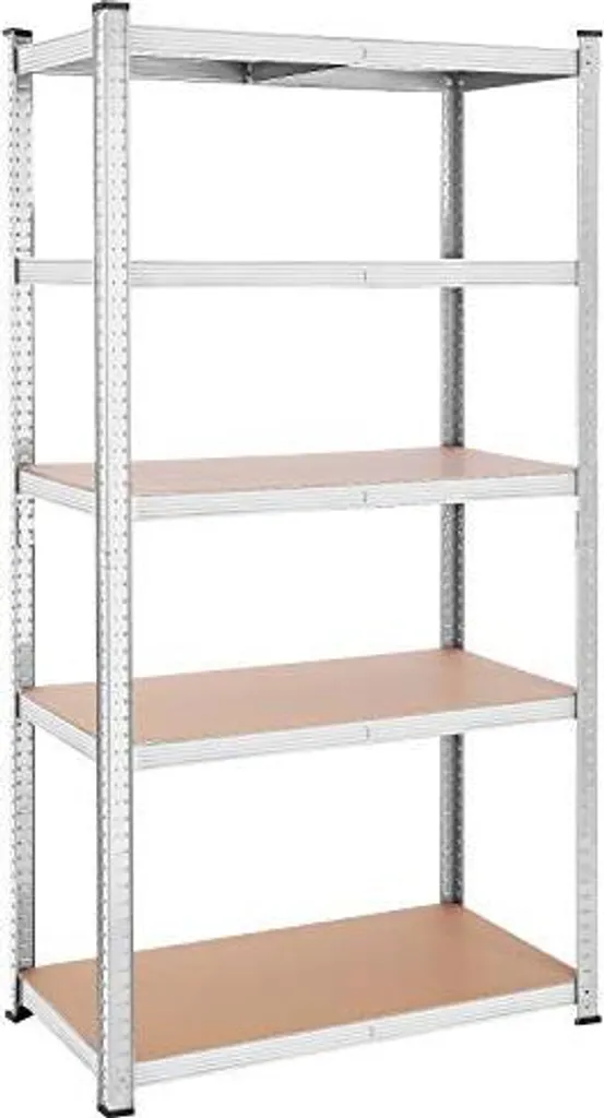 Étagère robuste contre l'encombrement 600kg en acier 50x100x200 cm