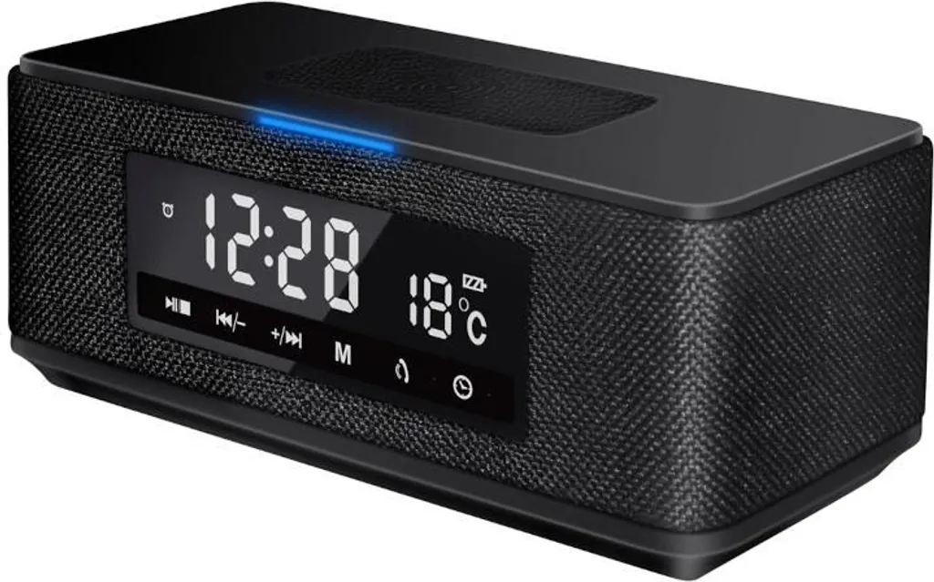 Platinet PMGQ15B portable/party speaker Stereo portable speaker Black 10 W