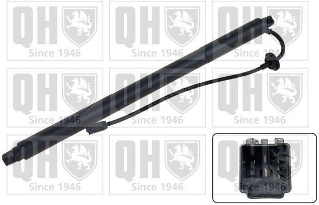 QUINTON HAZELL Heckklappe-Motor QTS728026 Rechts für VOLVO XC60 (156) 585mm