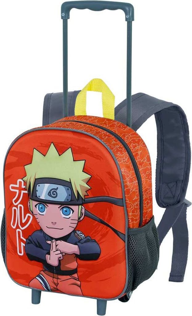 Karactermania 3d Chikara Rucksack Mit Rollen 34 Cm Orange Orange One Size