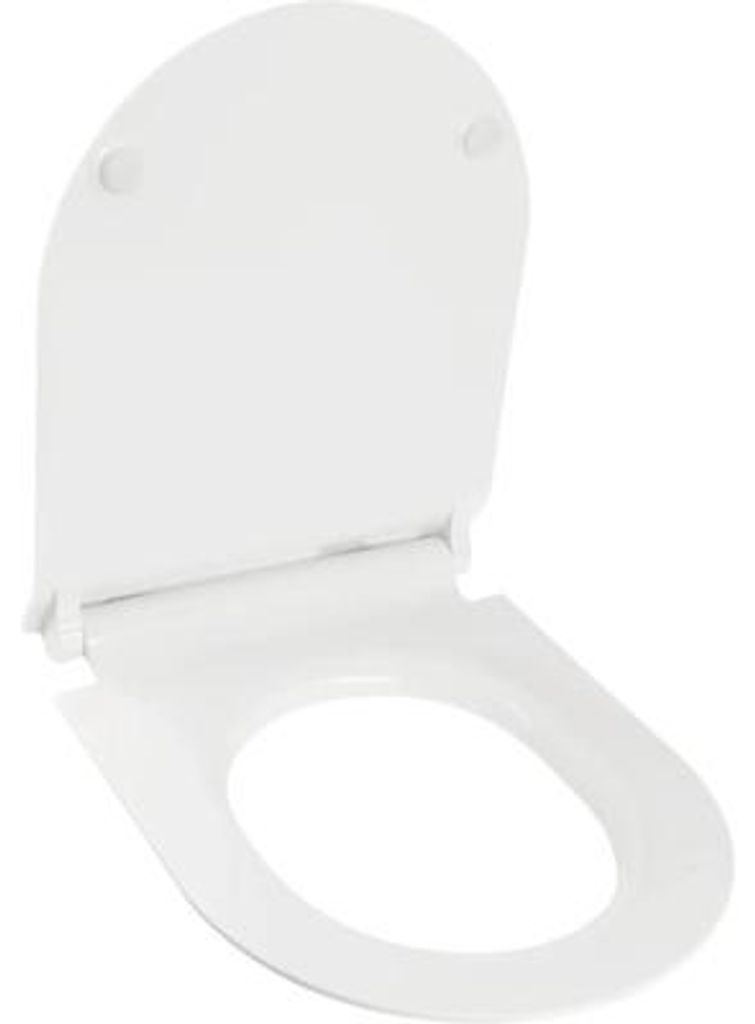WC-Sitz SLIM, für Serie NORM/PURA, weiß Toilettensitz, Produktbild 