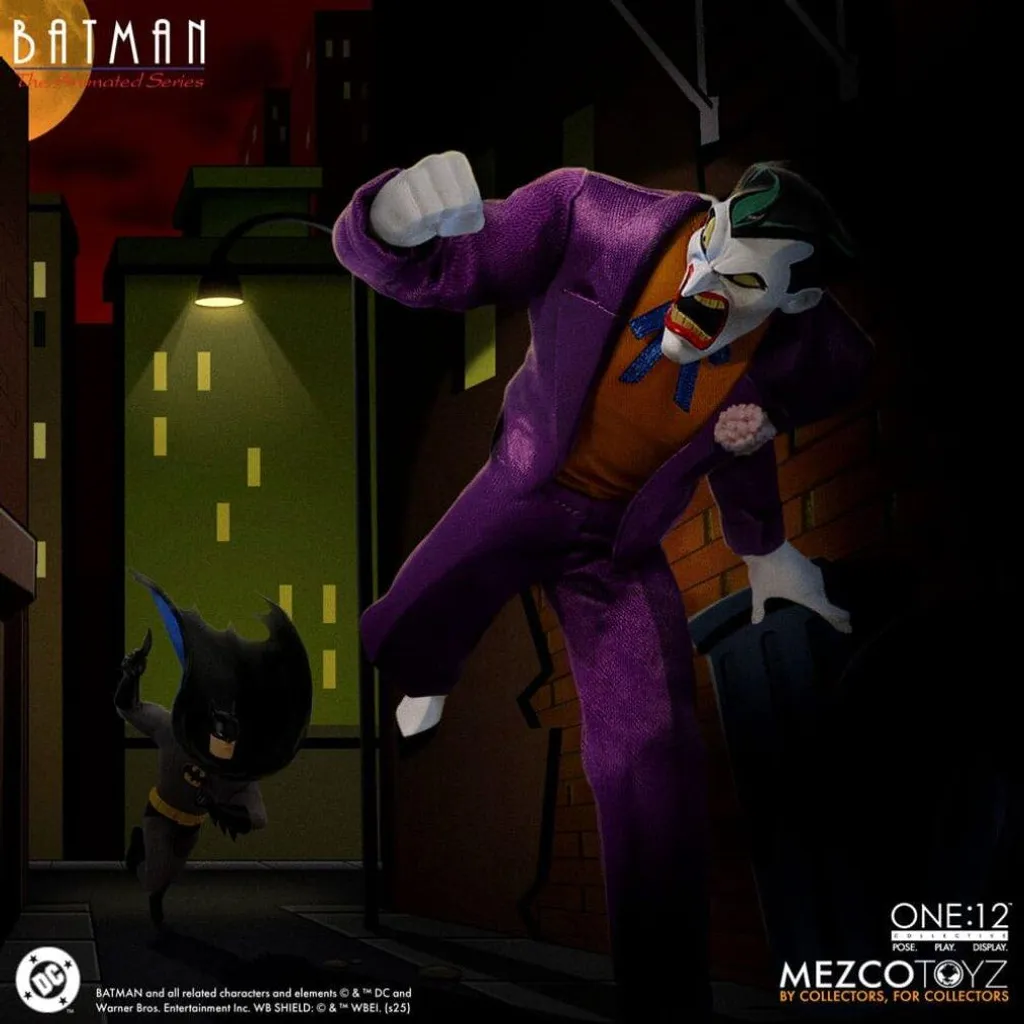 Figurine de collection Le Joker Batman Animated Series 17 cm échelle 1/12 - 3