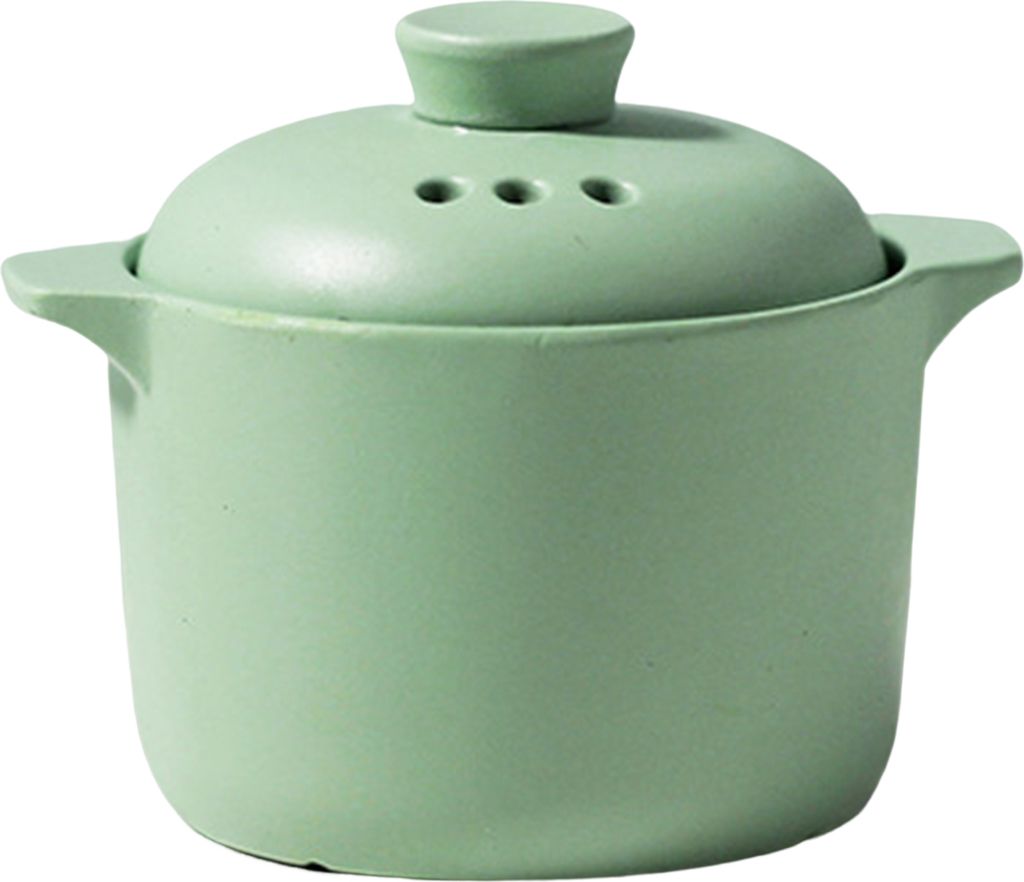 Dollhouse -Topf mit Deckel Realistische dekorative Legierung Miniatur -Metallkoch -Suppenkochgeschirrzubehör zur Unterhaltung-Grün ,Größen:L