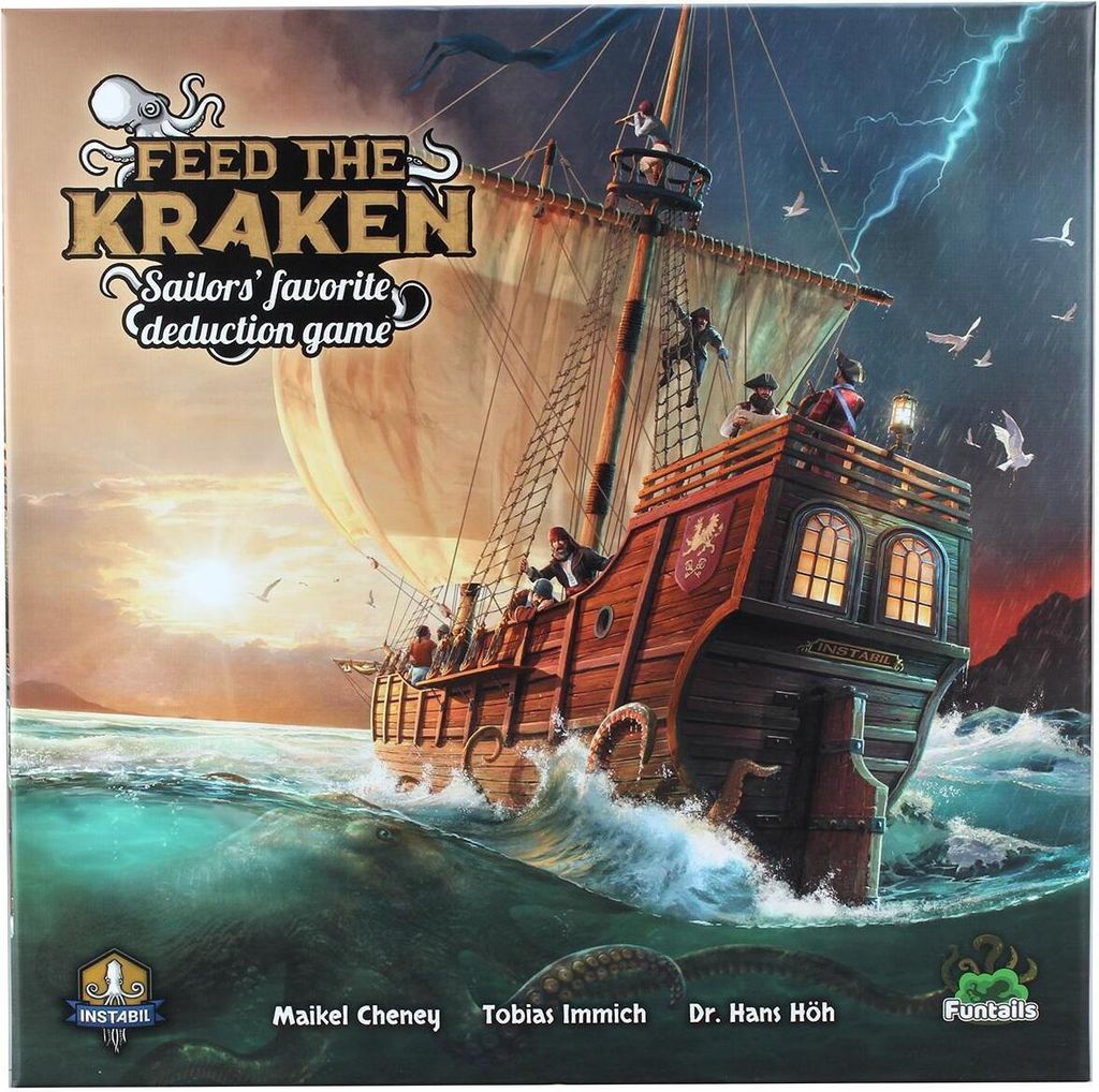 Funtails Feed the Kraken Basic Edition (DE/EN) - Partyspiel Produktbild