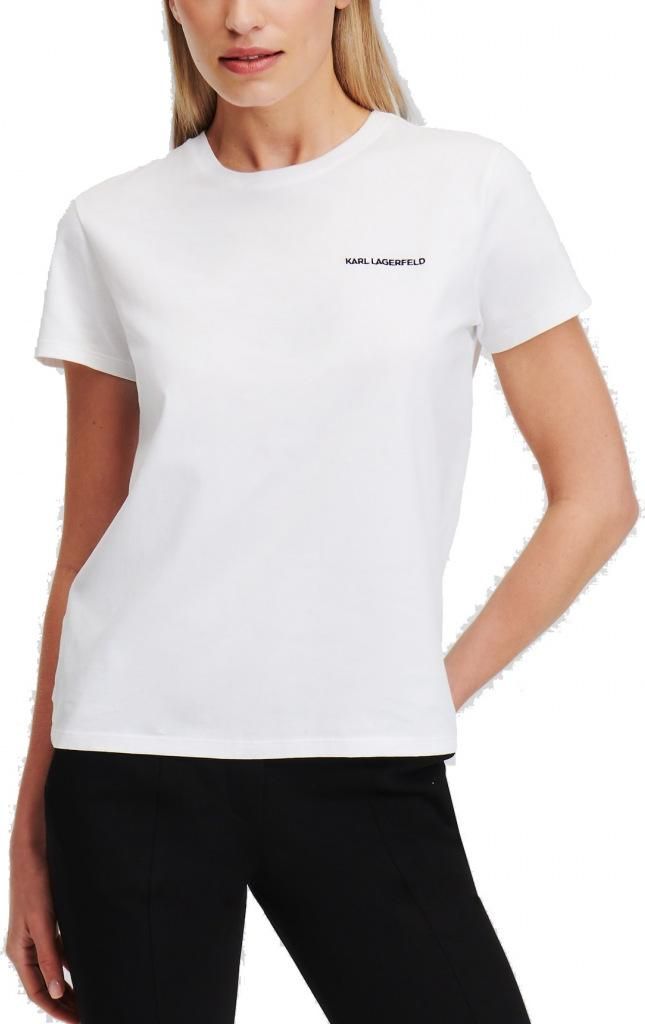 KARL LAGERFELD JEANS ESSENTIAL T-SHIRT Weiß