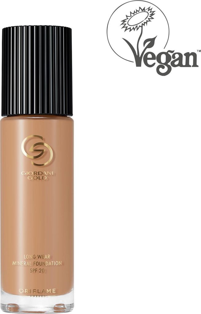Oriflame Giordani Gold Langanhaltende Mineralgrundierung LSF 20 - Natürliches Beige 30 ml