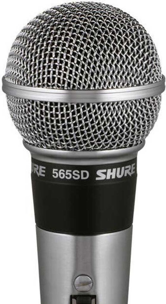 Shure 565SD-LC, 50 - 15000 Hz, 150 ohm, Kábel, XLR-3, Šedá, Obrázok produktu 