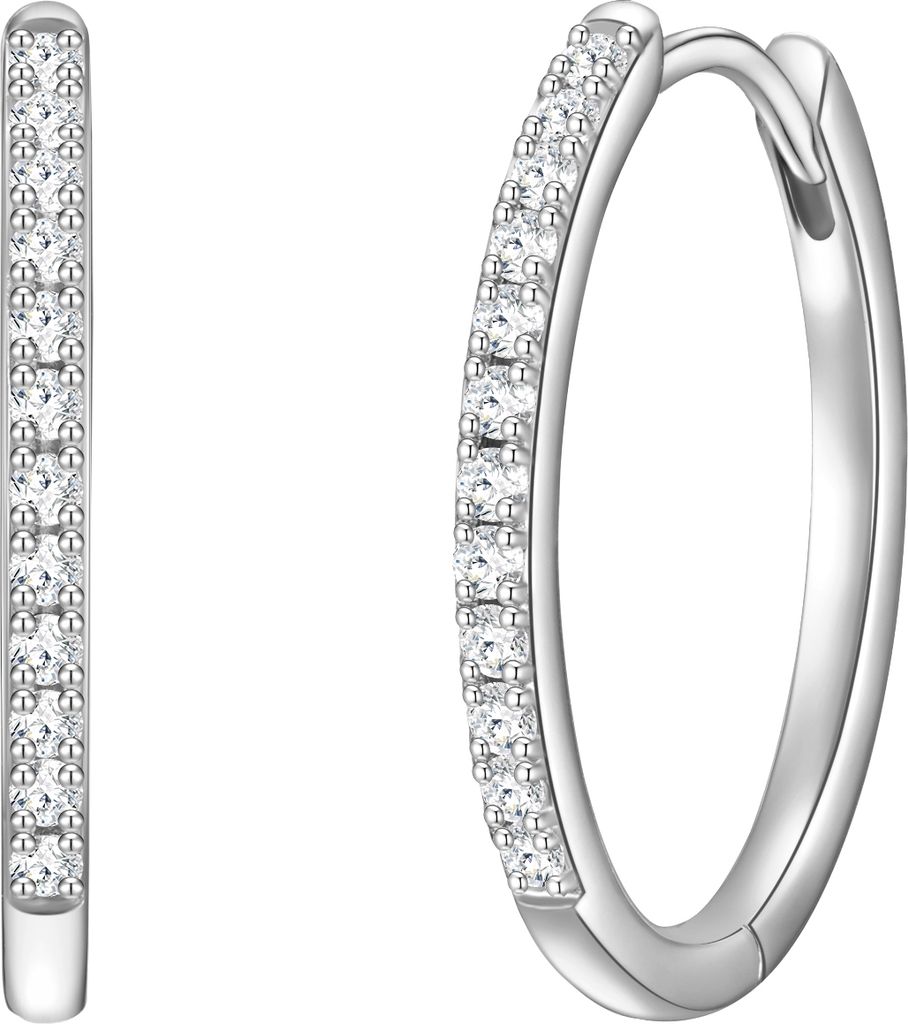 Glanzstücke München Creolen Sterling Silber Zirkonia 50083457