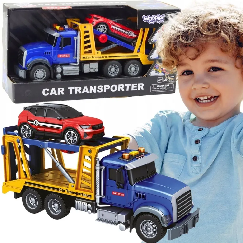 Véhicule de dépannage jouet enfant Woopie avec sons et lumières