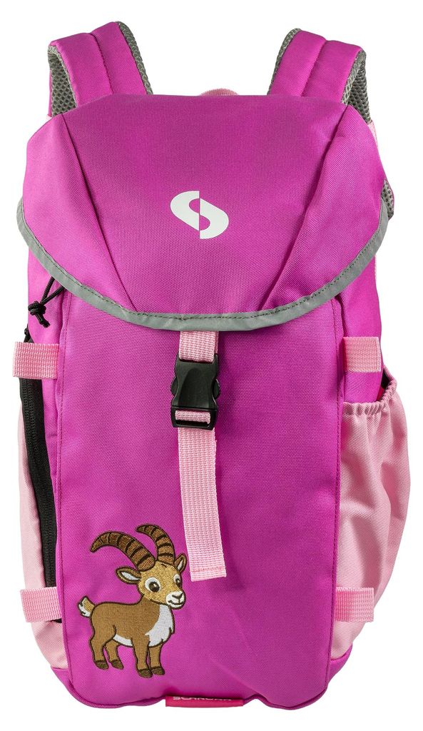 SCHNORR Kinderrucksack 10L Flamingo Rosé mit Regenschutz