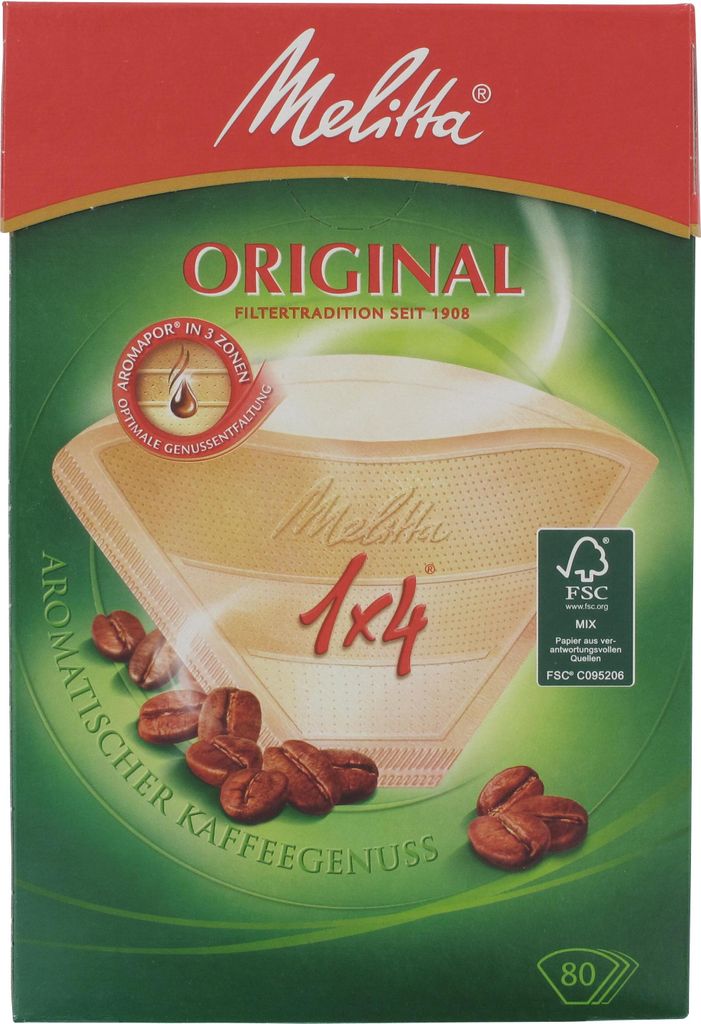 MELITTA Aroma-Filtertüten 1x4 - Haushaltswarenfilter - Produktbild 