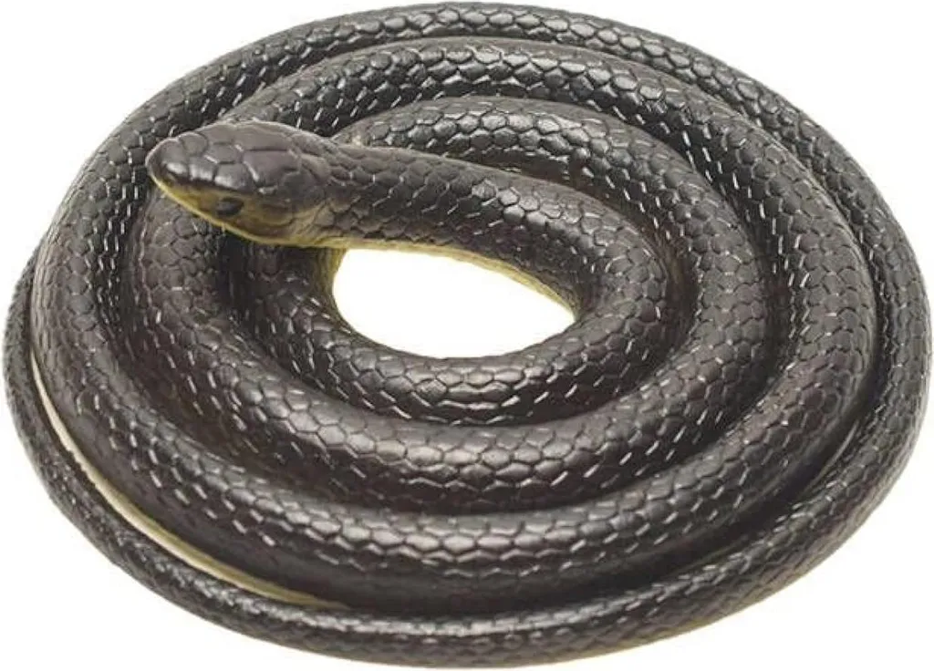 Réussir vos Farces avec ce Faux Serpent 123 cm - Jouet Caoutchouc Soft