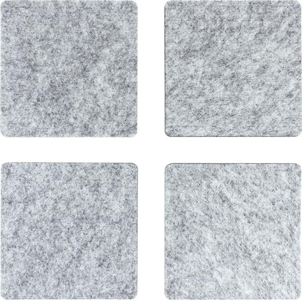 Oblique Unique 4 Filz Untersetzer Getränke Glas Untersetzer Produktbild 