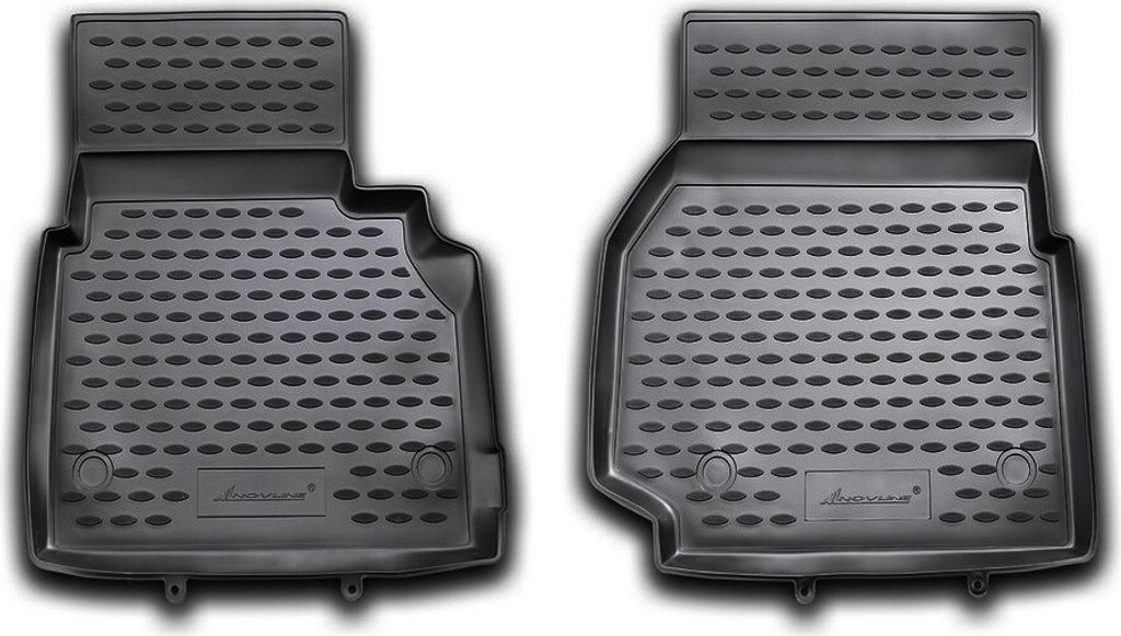 ELEMENT Gummi-Fussmatten 3D kompatible mit LAND ROVER Defender, 2007->, 2 tlg.