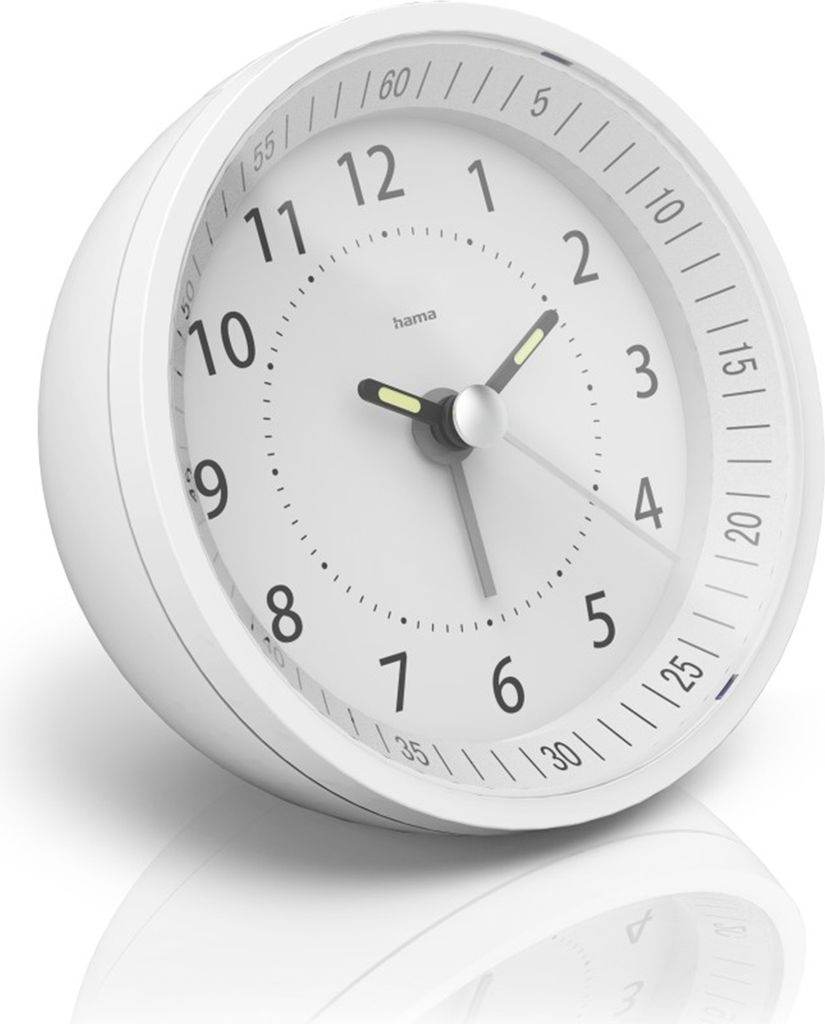 Funkwecker Riundly Weiss Produktbild 
