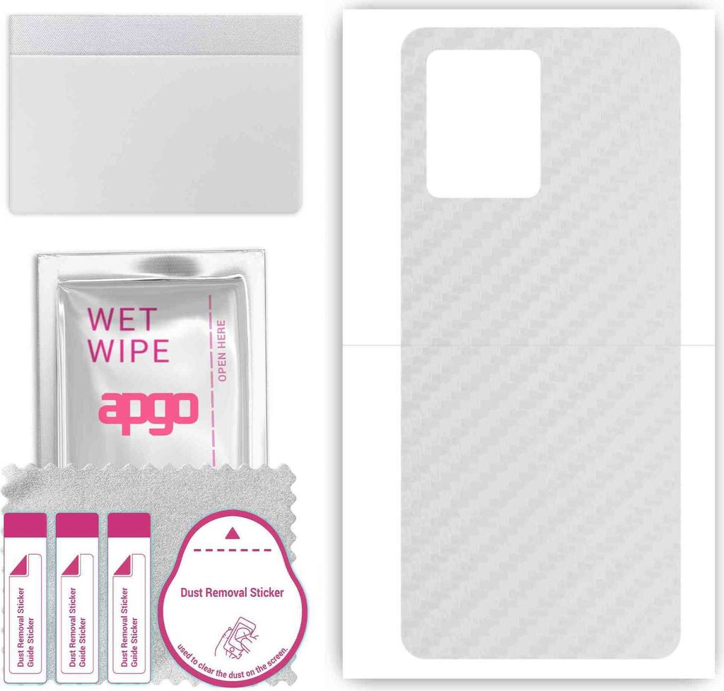 apgo Rückseite Schutzfolie, Skin, kompatibel mit Xiaomi Redmi Note 12 5G, Hinten Displayschutzfolie aus Vinylfolie, kratzfest, einfache Montage - ...