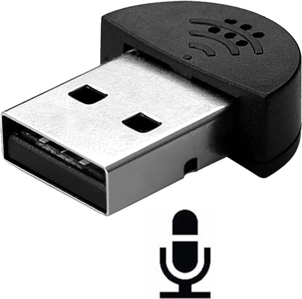 Q71 Mini USB Mikrofon für Windows PC Mac Linux Sprachaufnahme Web Chat Skype