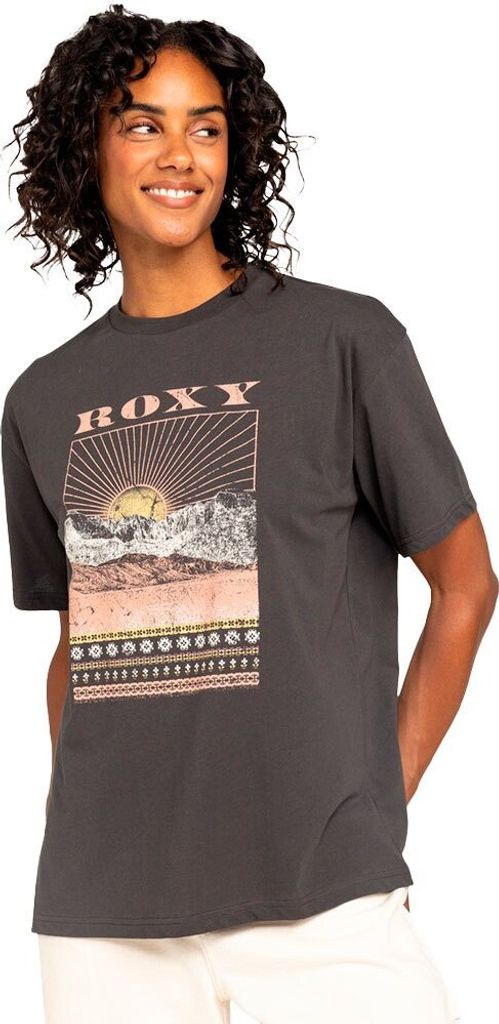 Roxy Dreamer A Kurzarm-t-shirt Grau S Frau Grau S