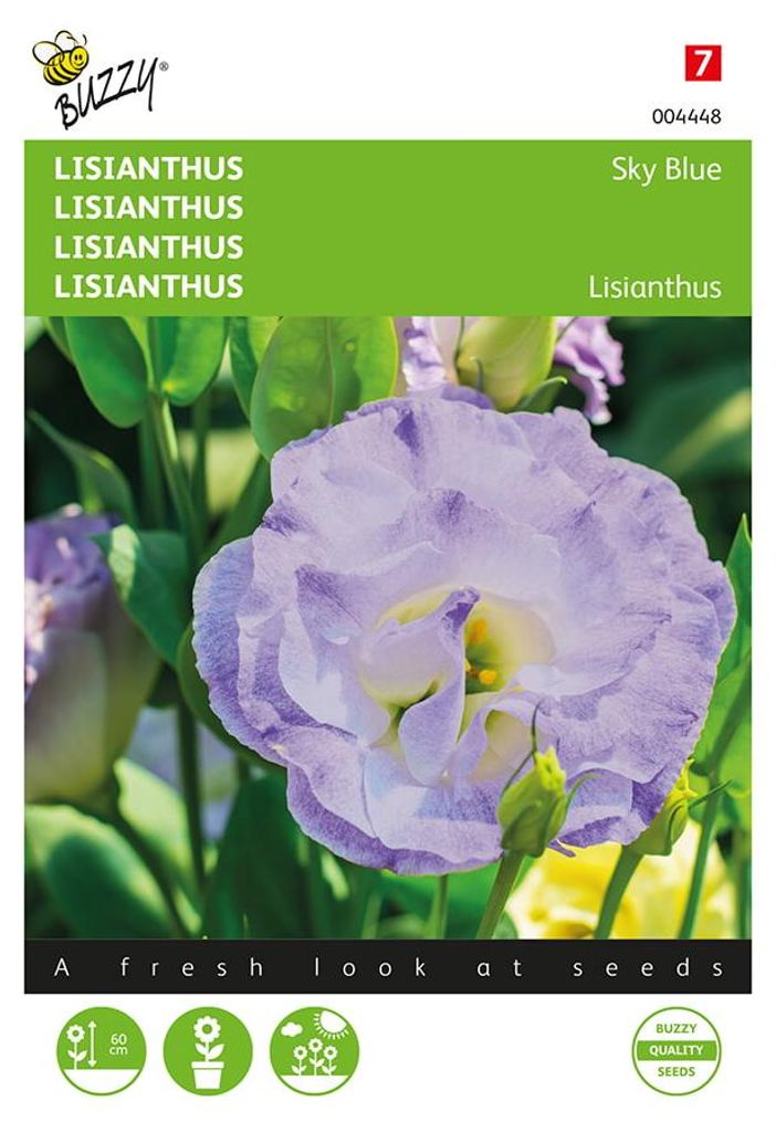 Lisianthus Sky Blue | Blumensamen von Buzzy Seeds