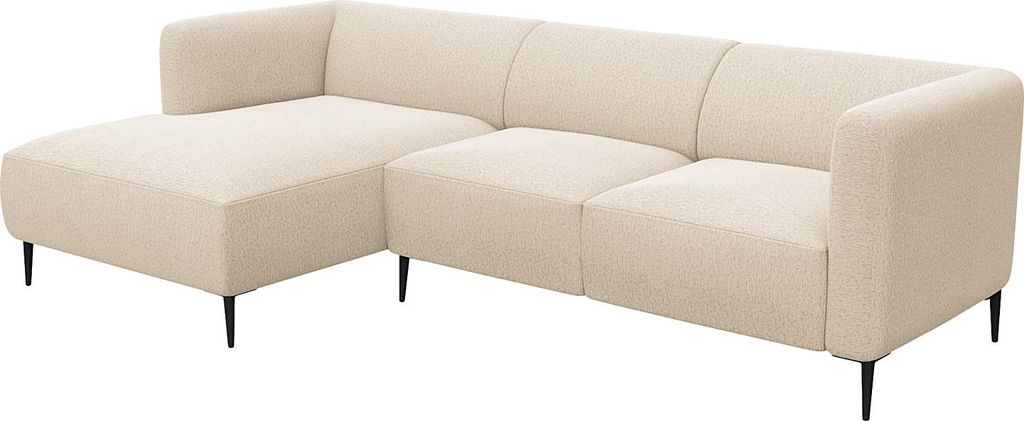 home24 2,5-Sitzer Ecksofa mit Longchair