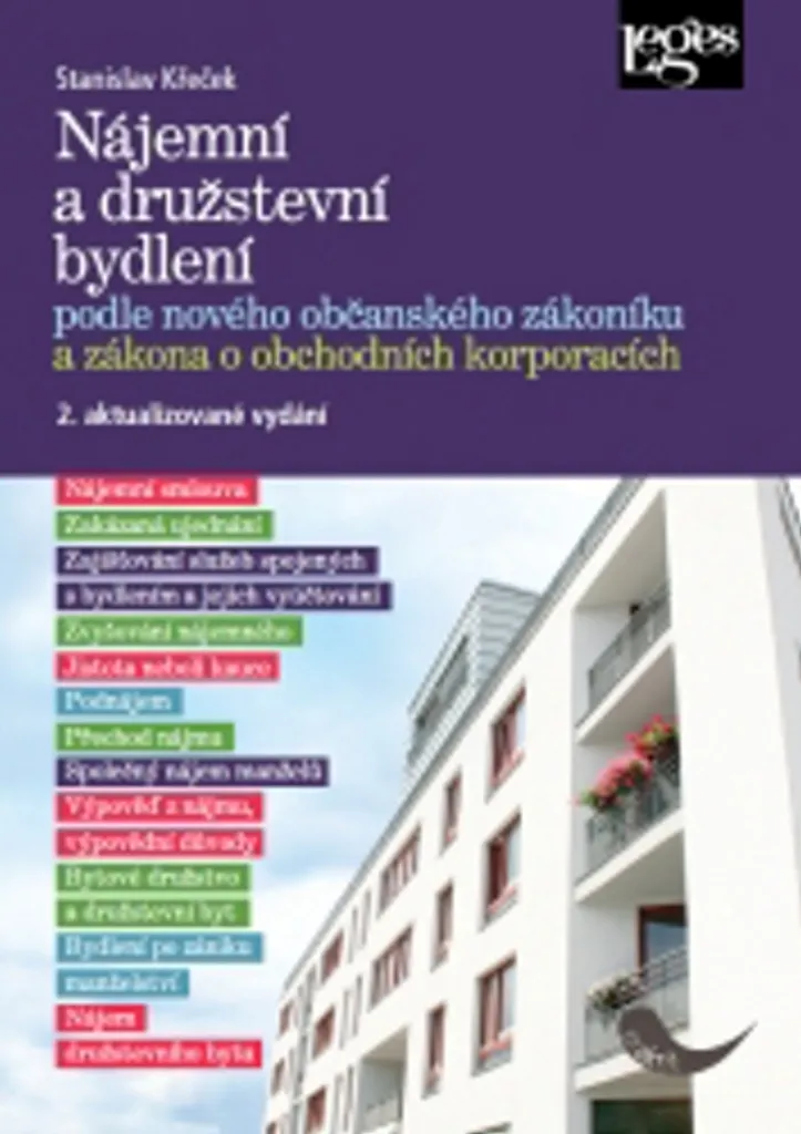 Guide Juridique : Logement Locatif et Coopératif par Stanislav Křeček