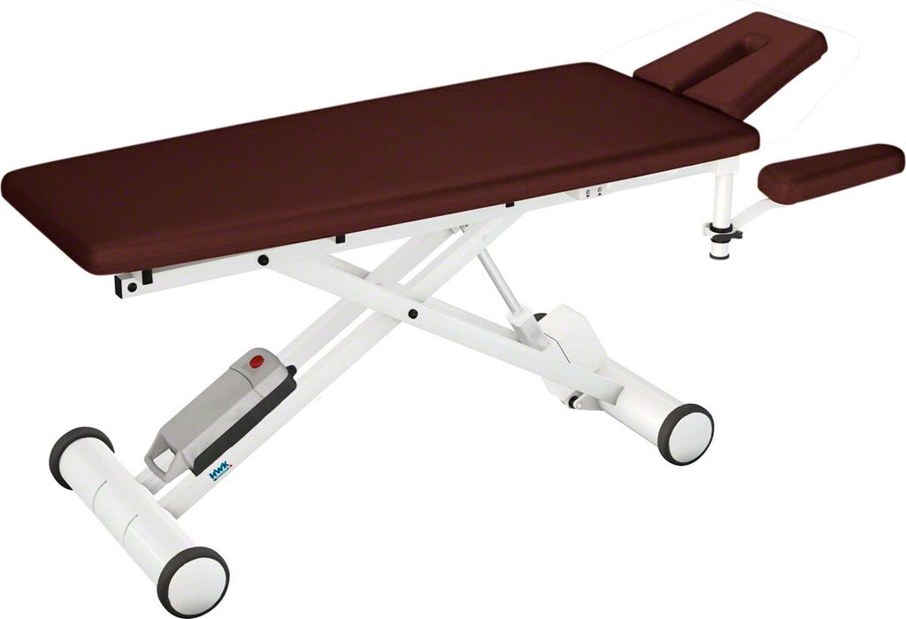 HWK Therapieliege Solid Massageliege Massagebank Akku 4-tlg, 65 cm